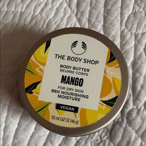 The Body Shop Mango Body Butter - Sunny Yellow